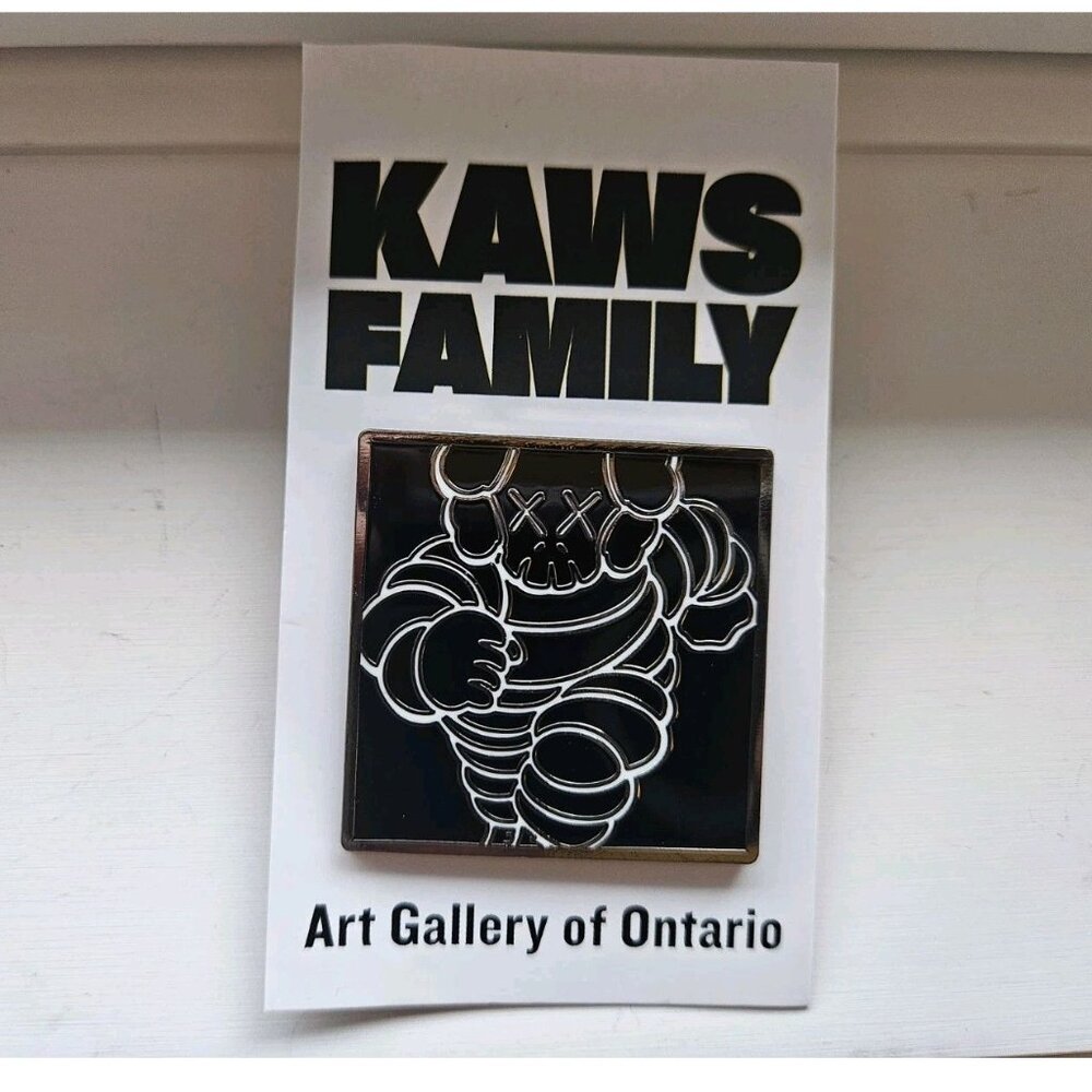 2023 KAWS FAMILY Enamel Pin AGO Art Gallery of Ontario Exclusive